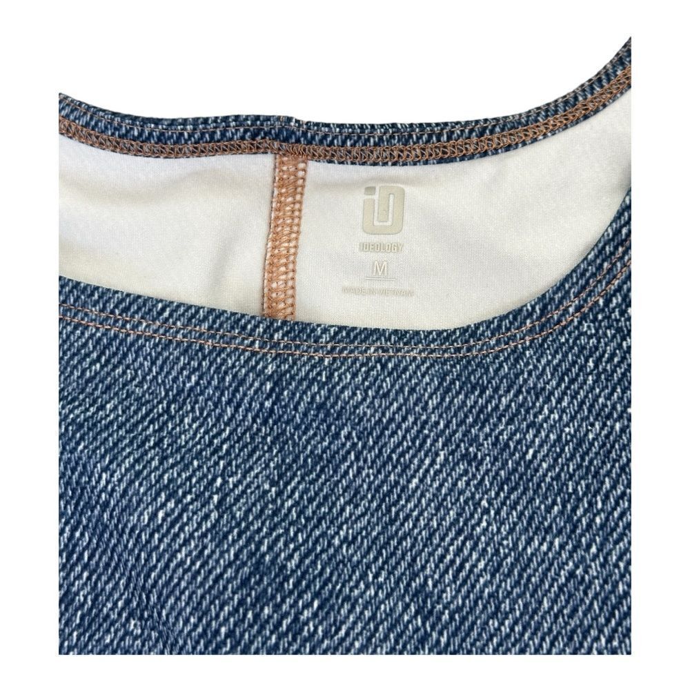 Ideology - Denim Color Crop Tank Top (NWOT) - Picture 6 of 8